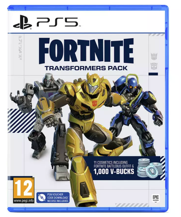 Fortnite Transformers Pack PS5 Game