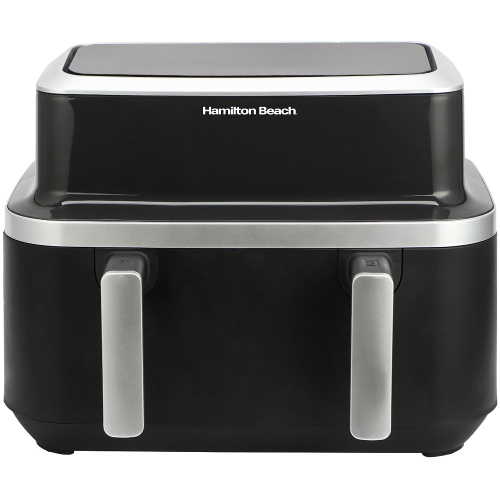 Hamilton Beach HB700VCGS Visioncook Black 9L Dual Air Fryer