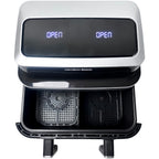 Hamilton Beach HB700VCGS Visioncook Black 9L Dual Air Fryer