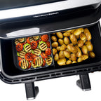 Hamilton Beach HB700VCGS Visioncook Black 9L Dual Air Fryer