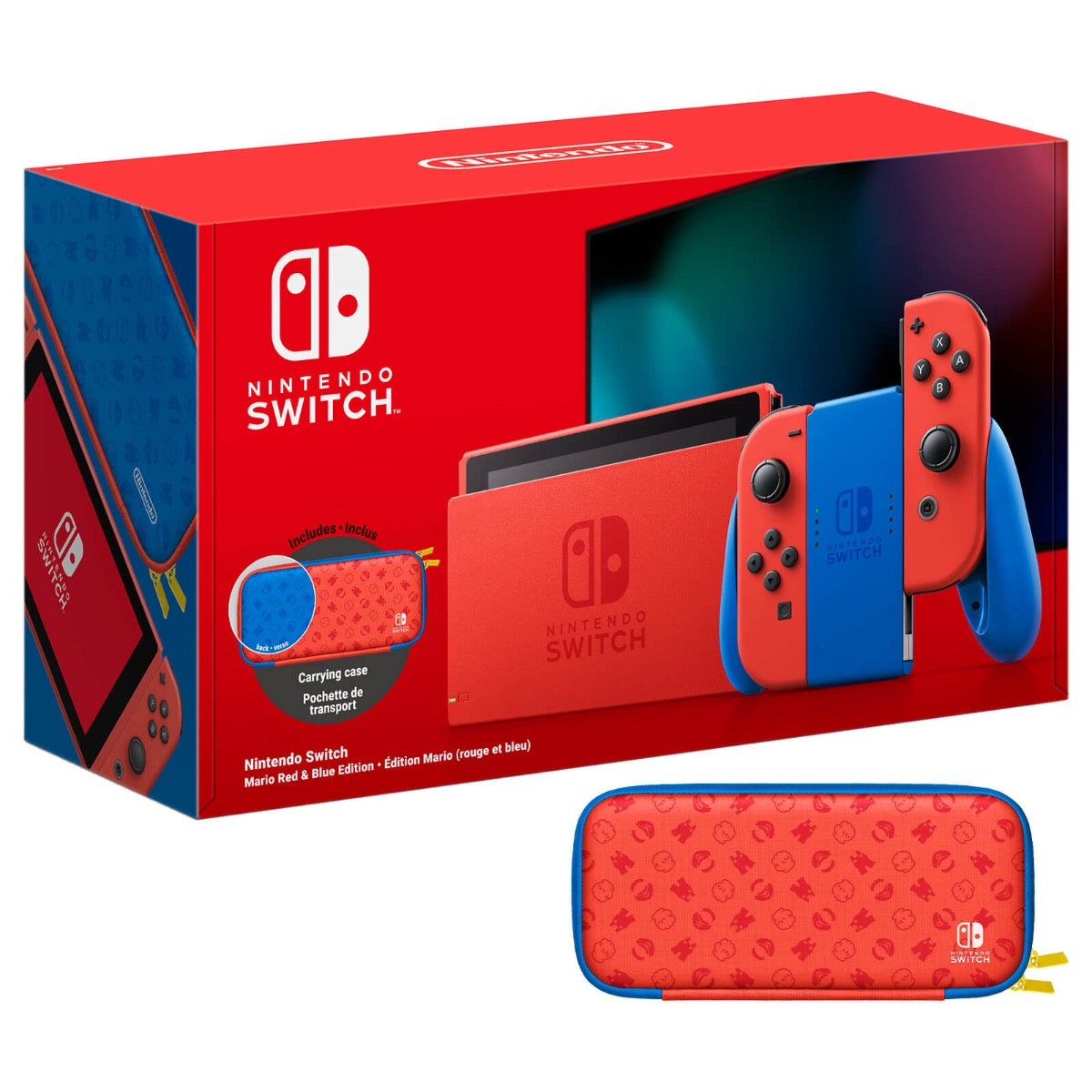 Nintendo Switch Mario Red & Blue Special Edition Console