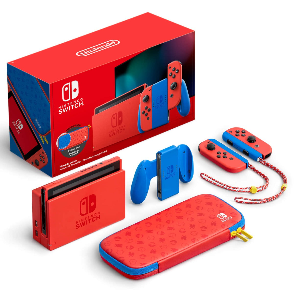 Nintendo Switch Mario Red & Blue Special Edition Console