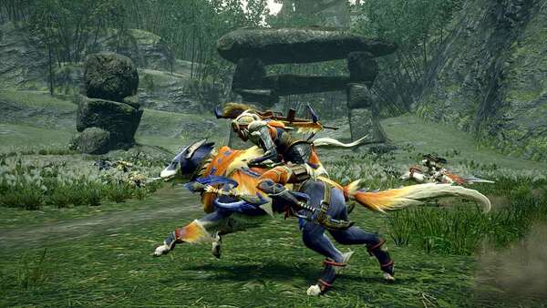 Nintendo Switch Console - Monster Hunter Rise Edition