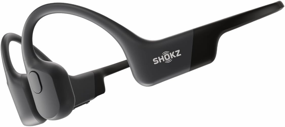 Shokz OpenRun Wireless Sport Headphones - Black -  Magnectic Charging