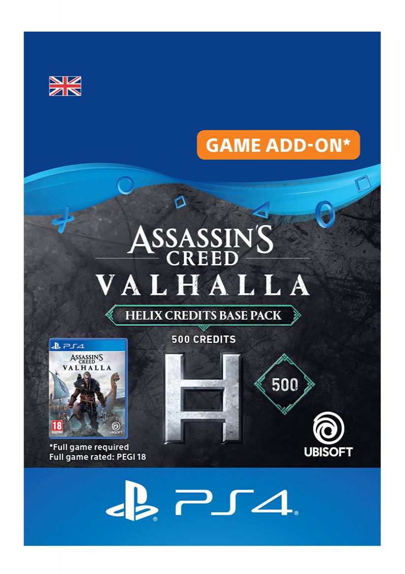 Assassin's Creed Valhalla Base Helix Credits Pack - PS4 Instant Digital Download