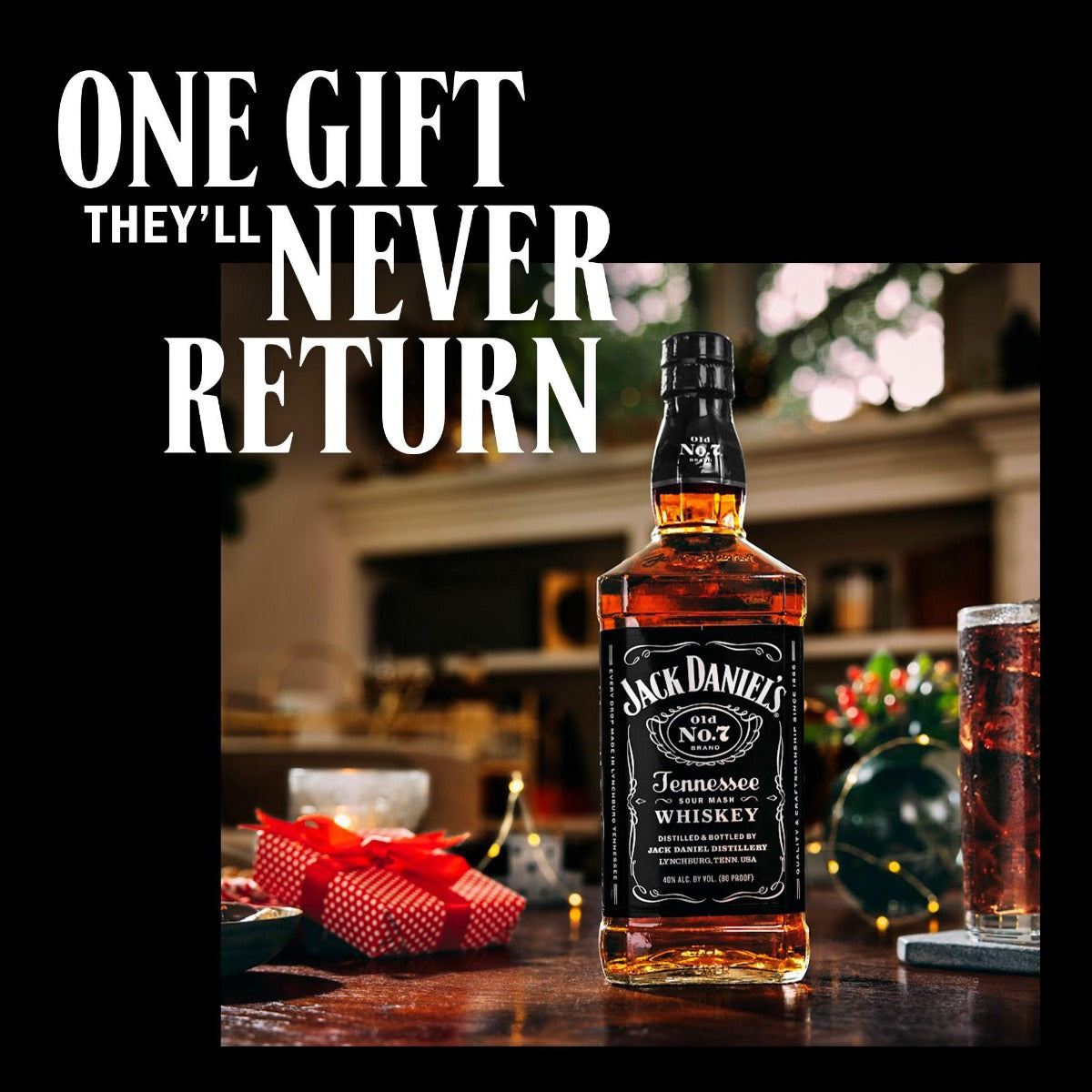 Jack Daniel's Tennessee Whiskey 70cl