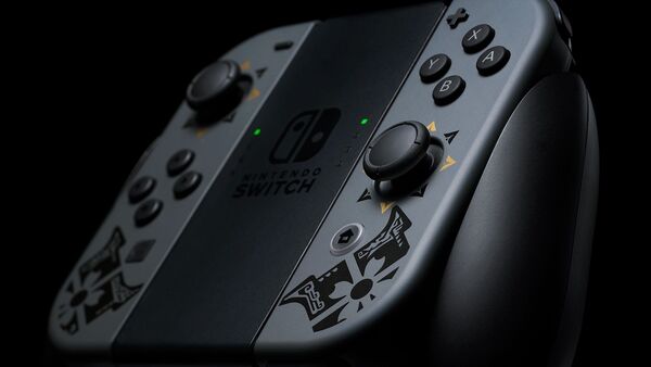Nintendo Switch Console - Monster Hunter Rise Edition