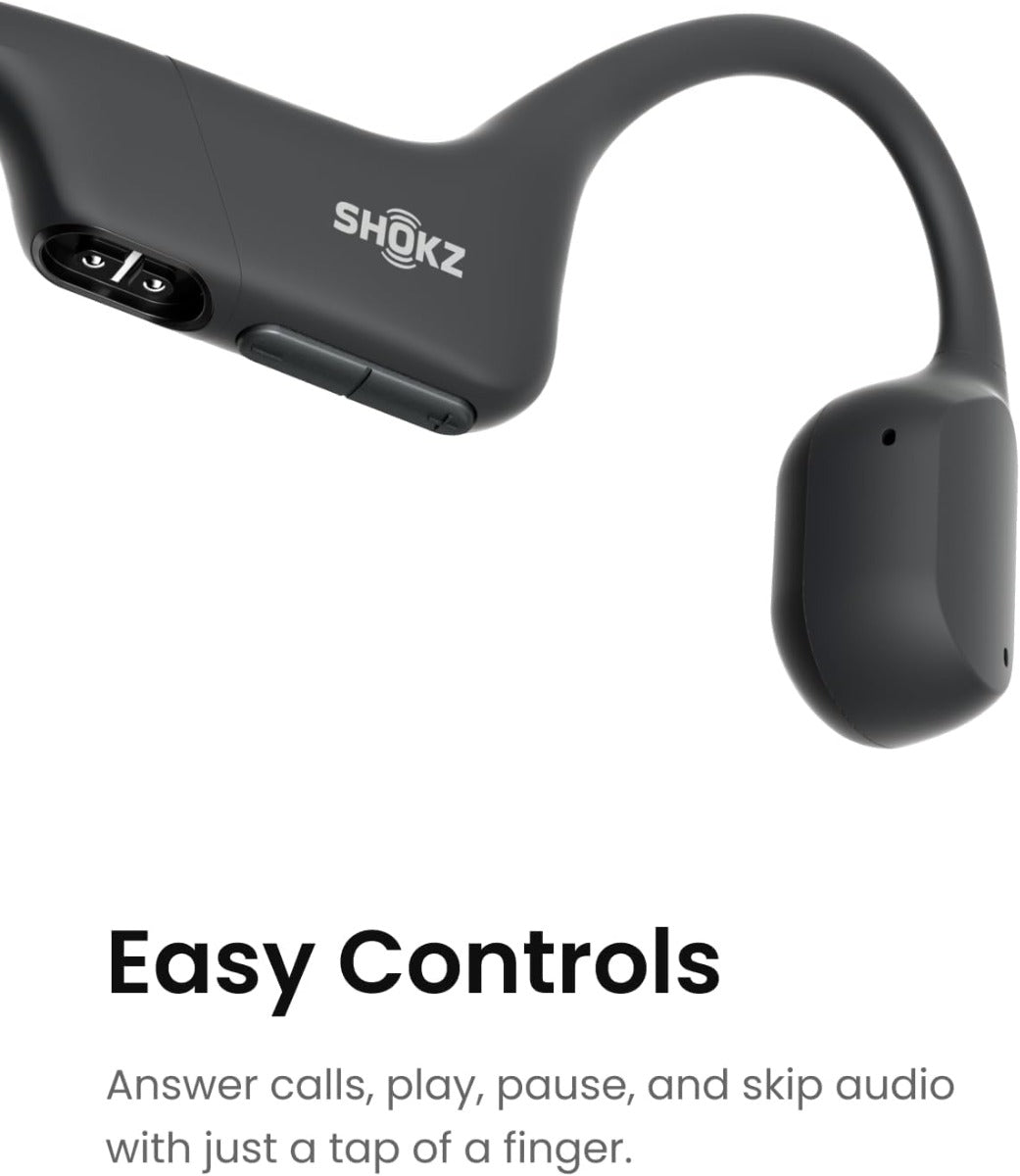 Shokz OpenRun Wireless Sport Headphones - Comet Grey - Magnectic Charging