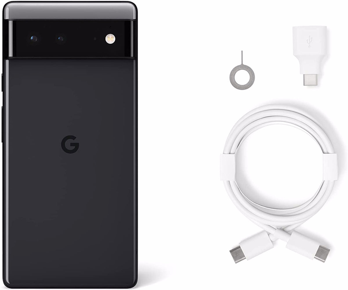 Google Pixel 6 5G Smartphone - 128GB Storage, 8GB RAM, Black