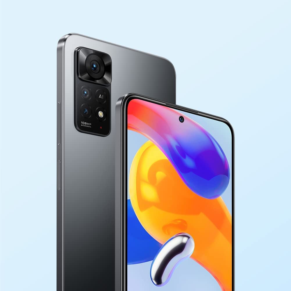 Xiaomi Redmi Note 11 Pro Smartphone - 128GB Storage, 6GB RAM, Graphite Gray