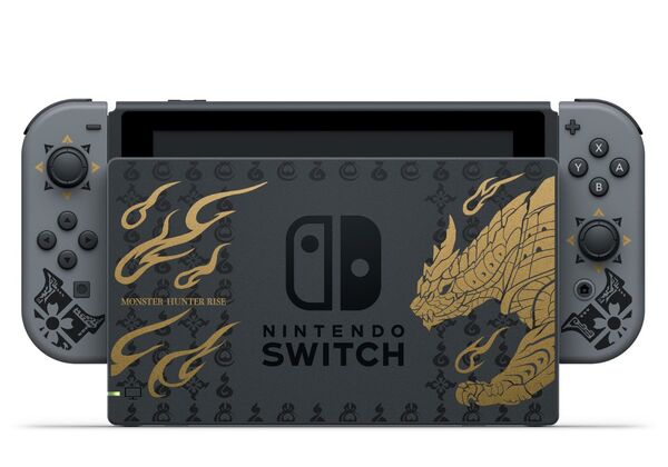 Nintendo Switch Console - Monster Hunter Rise Edition