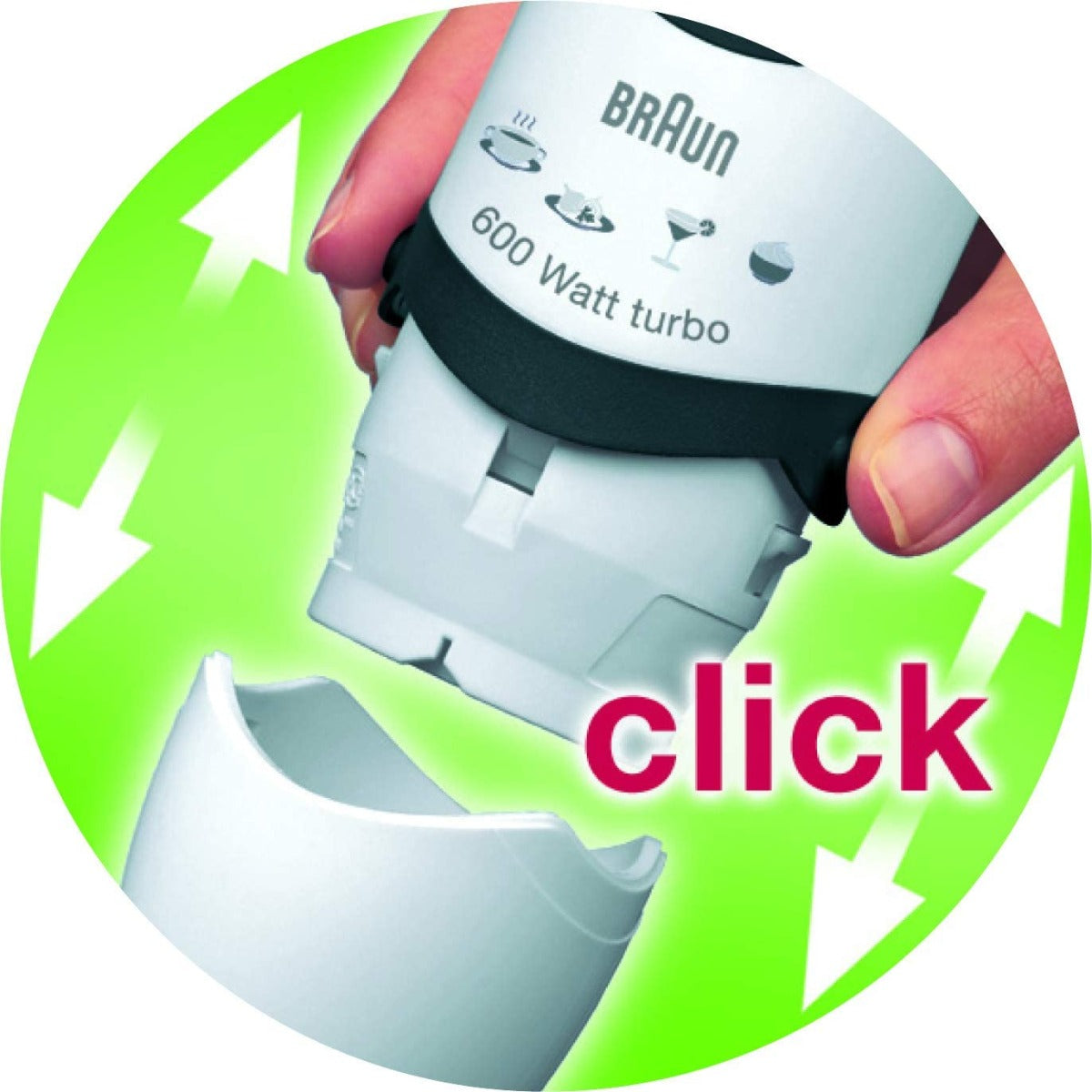 BRAUN MQ5235 Hand Blender - White