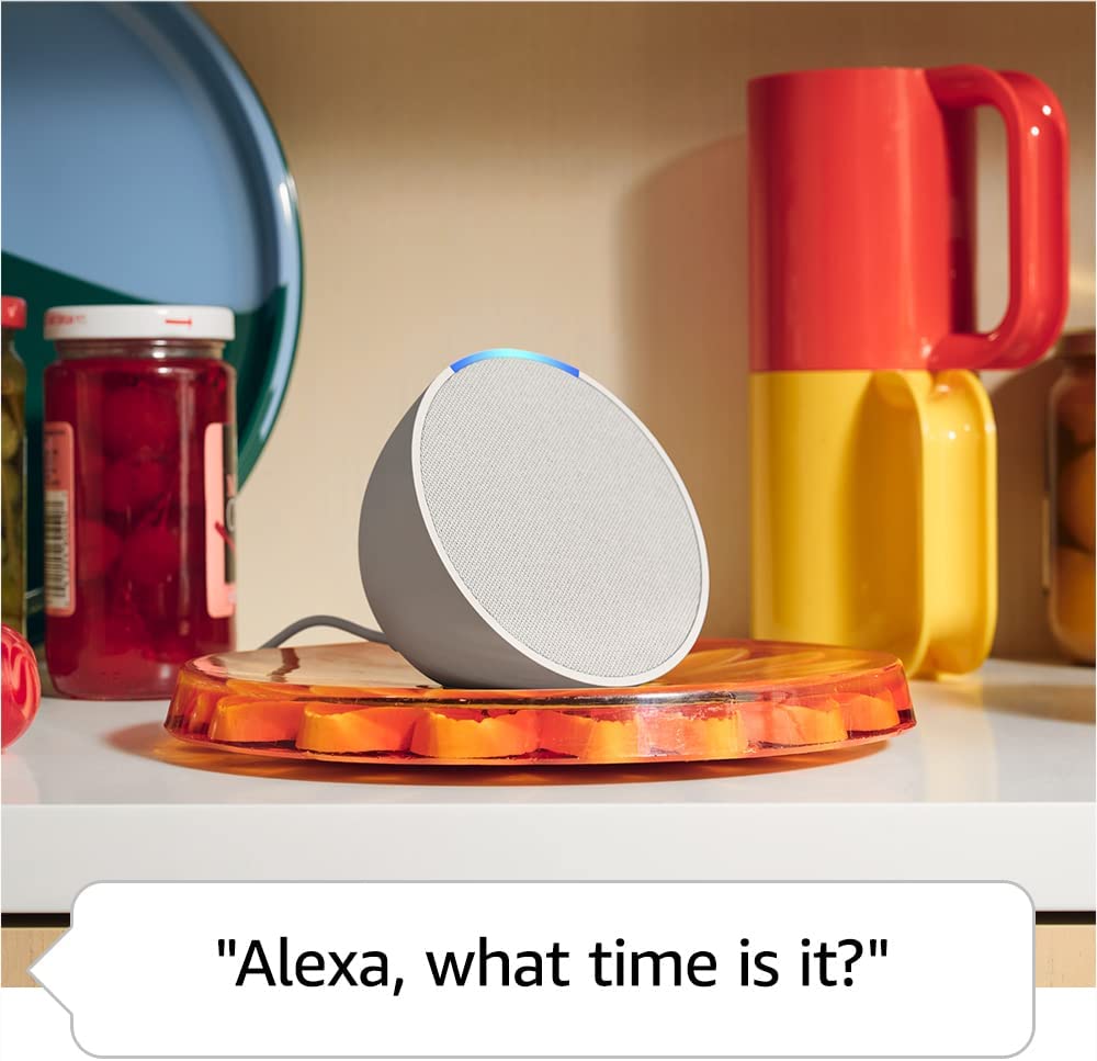 Amazon Echo Pop 2023 Smart Speaker with Alexa - Black