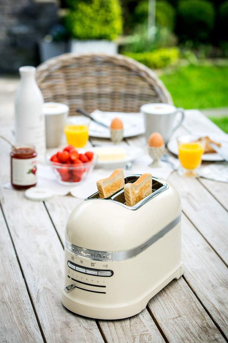Kitchen Aid 5KMT2204BAC Artisan 2 Slice Toaster - Almond Cream