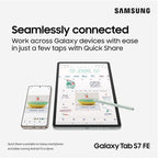 Samsung Galaxy Tab S7 FE - 12.4" 128GB, Wi-Fi, Mystic Green