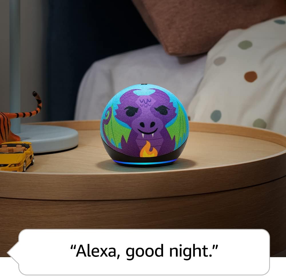 Echo Dot Kids 5th Gen Smart Speaker with Alexa - Dragon (2022 Release)