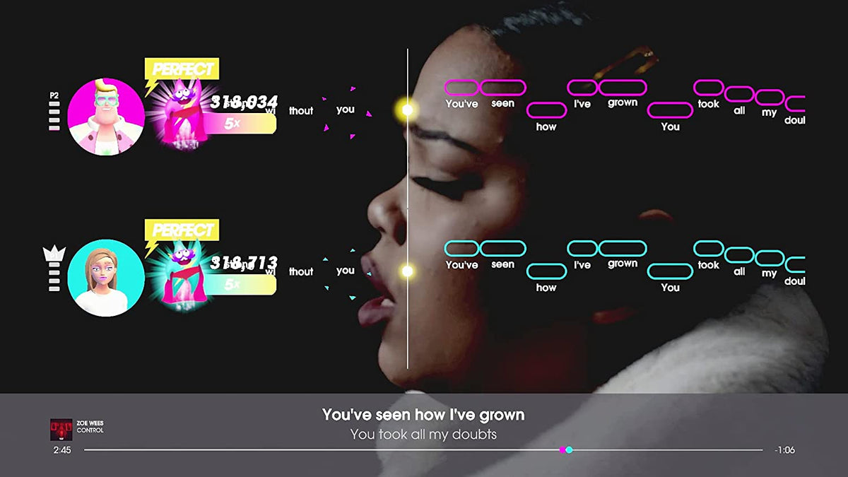 Let's Sing 2022 PS4 Game And Mic