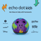 Echo Dot Kids 5th Gen Smart Speaker with Alexa - Dragon (2022 Release)