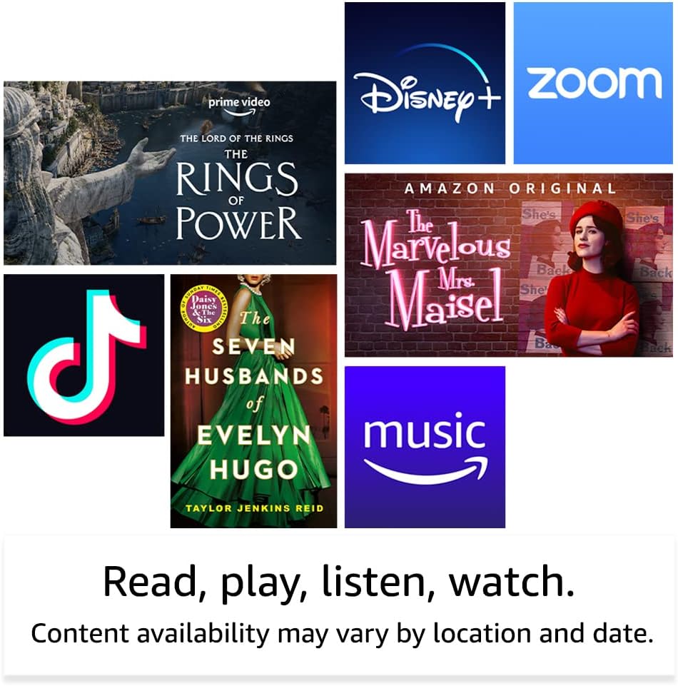 Amazon Fire HD 8 tablet - 32GB Storage, with ads, Black (2022 Release)