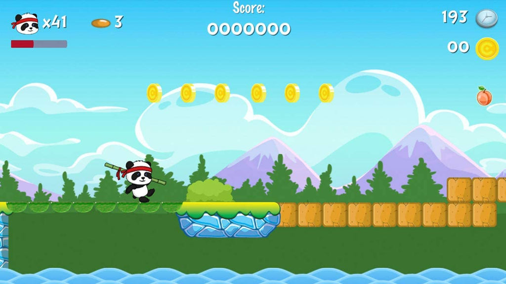 Panda Hero - Nintendo Switch Instant Digital Download