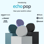 Amazon Echo Pop 2023 Smart Speaker with Alexa - Black