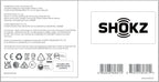 SHOKZ OpenRun Wireless Bone Conduction Headphones - Magnetic Charging - Solar Red