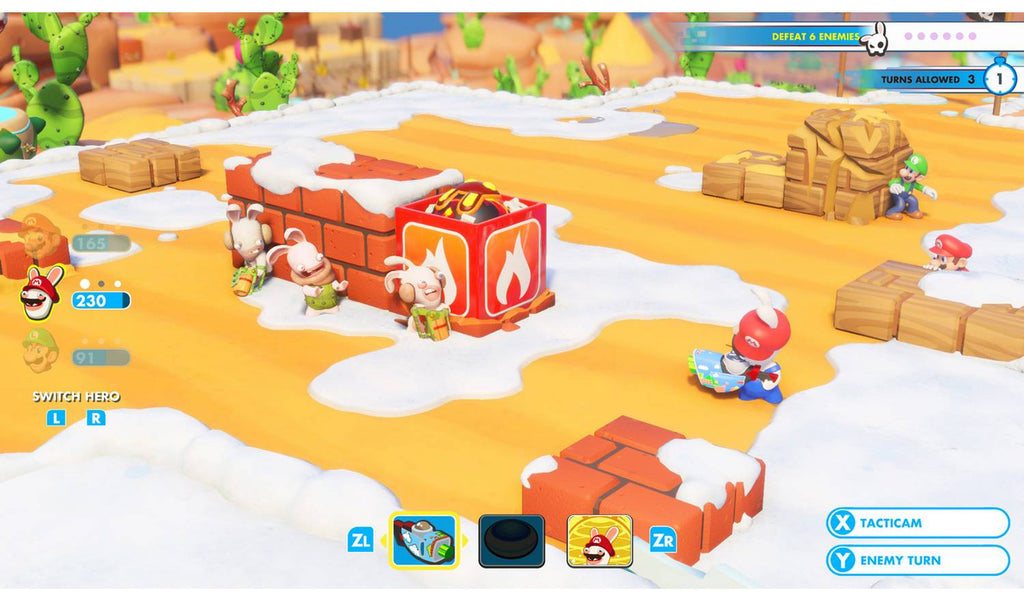 Mario and Rabbids Kingdom Battle - Nintendo Switch Game