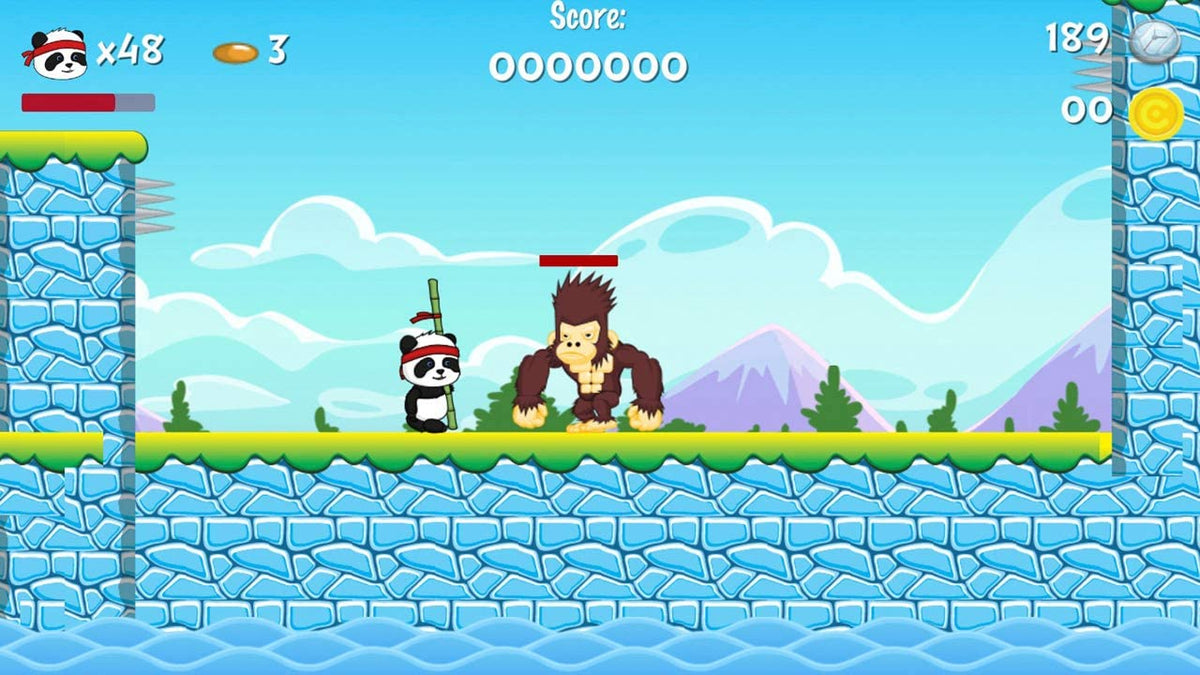 Panda Hero - Nintendo Switch Instant Digital Download