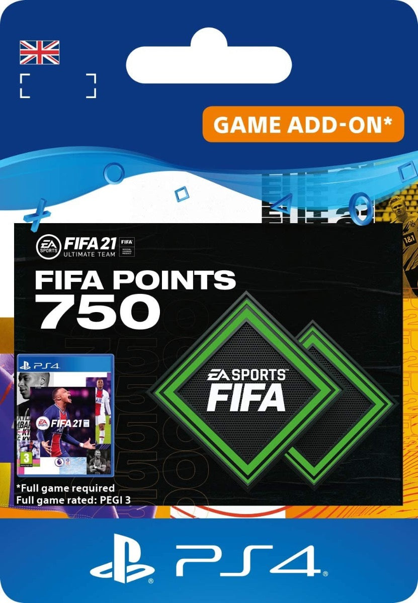 Fifa 21 750 Ultimate Team Points - PS4