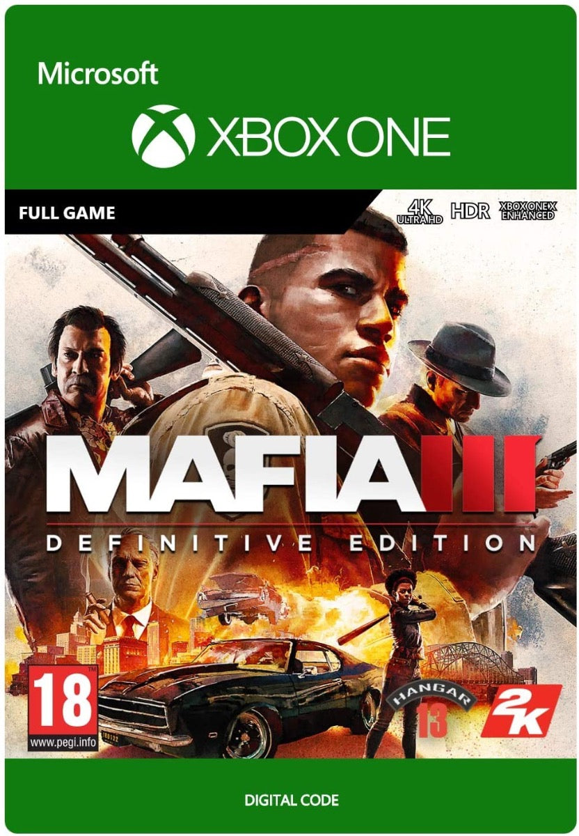 Mafia 3: Definitive Edition - Xbox One - Instant Digital Download