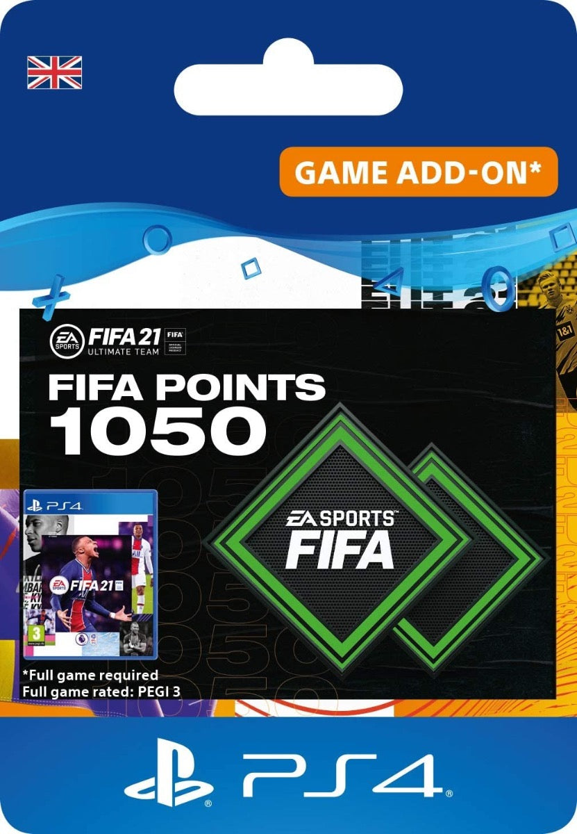 Fifa 21 1050 Ultimate Team Points - PS4