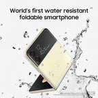 Samsung Galaxy Z Flip 3 5G Smartphone - 128GB Storage, 8GB RAM, Cream