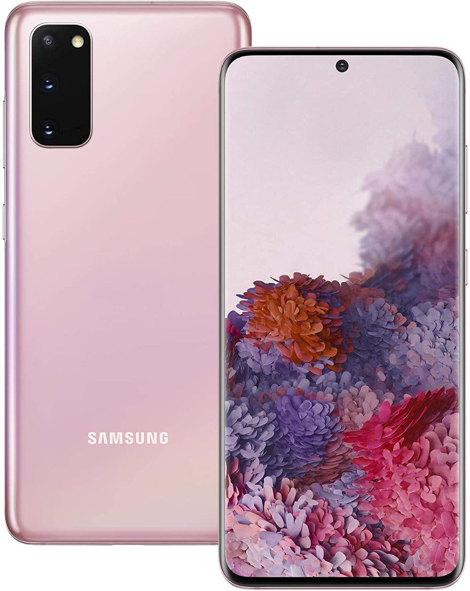 Samsung Galaxy S20 Smartphone - 4G, 8GB RAM, 128GB Storage, Cloud Pink