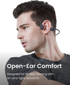 Shokz OpenRun Wireless Sport Headphones - Black -  Magnectic Charging