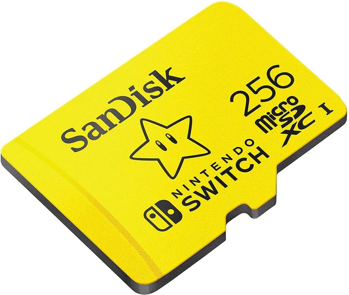 SanDisk MicroSDXC for Nintendo Switch Memory Card 256GB - New, Sealed