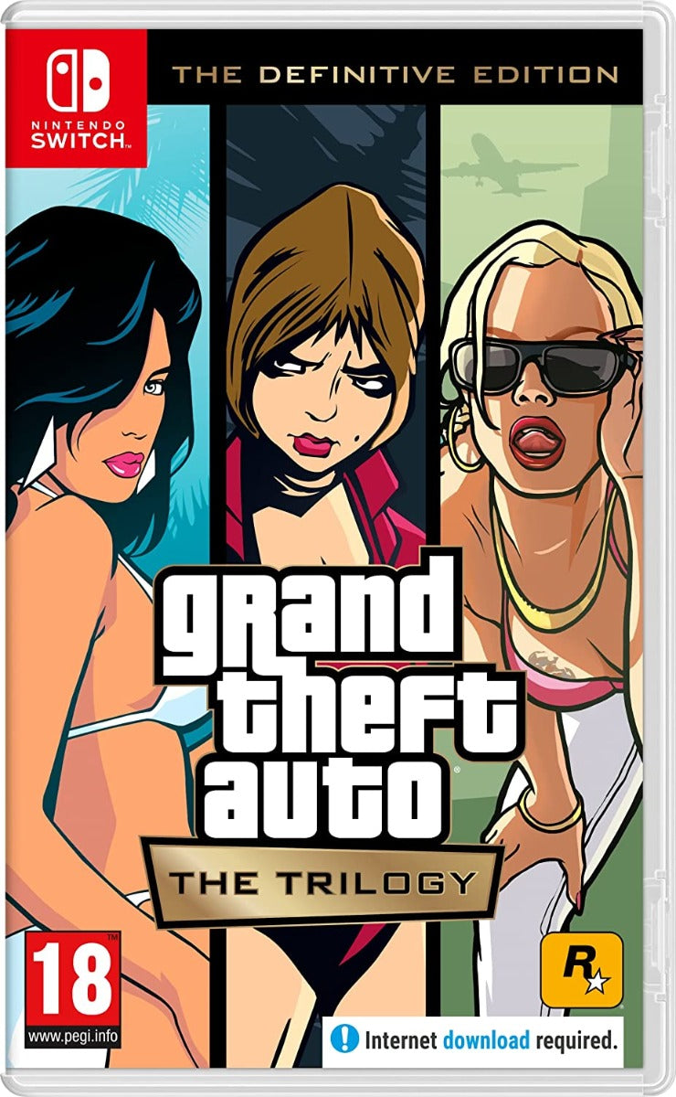 Grand Theft Auto: The Trilogy The Definitive Edition - Nintendo Switch