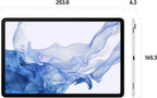 SAMSUNG GALAXY TAB S8  - 11" 128GB STORAGE, 8GB RAM, Silver WIFI