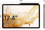 SAMSUNG GALAXY TAB S8 Plus - 12.4", 128GB STORAGE, 8GB RAM, Graphite