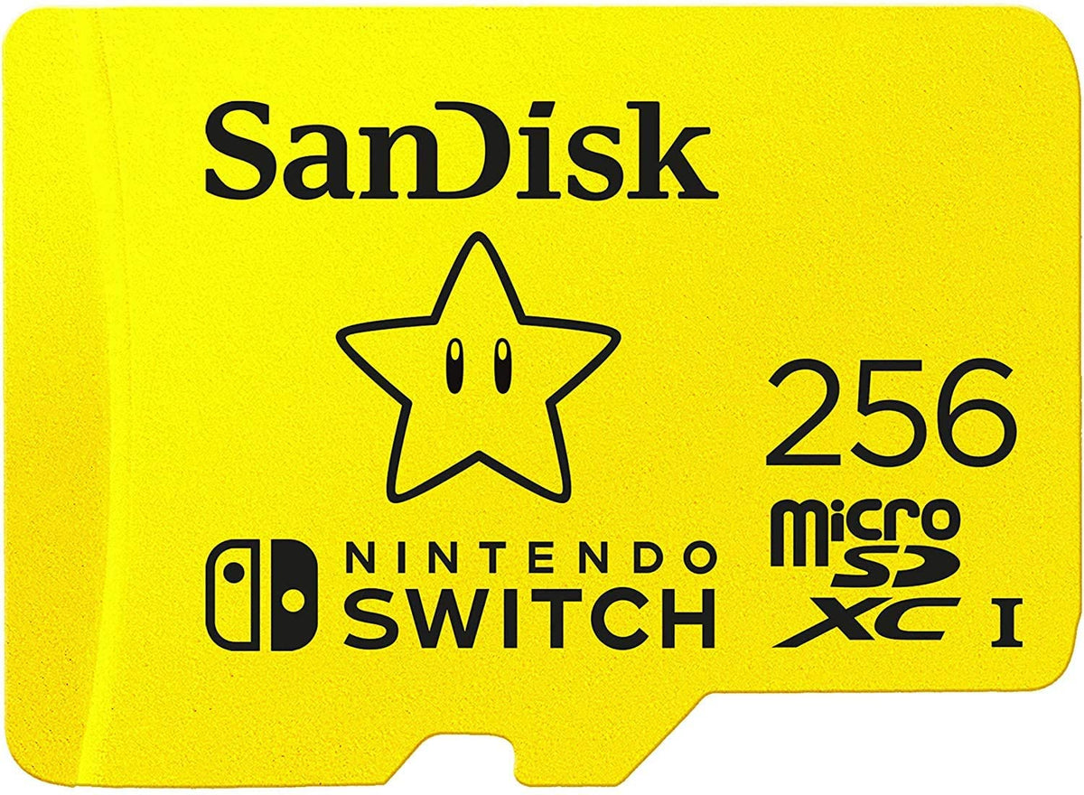 SanDisk MicroSDXC for Nintendo Switch Memory Card 256GB - New, Sealed