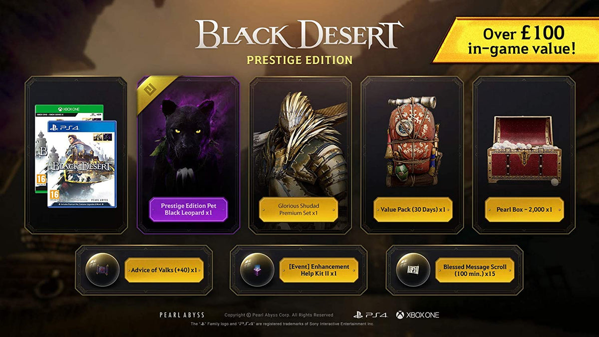 Black Desert - PS4/Prestige Edition