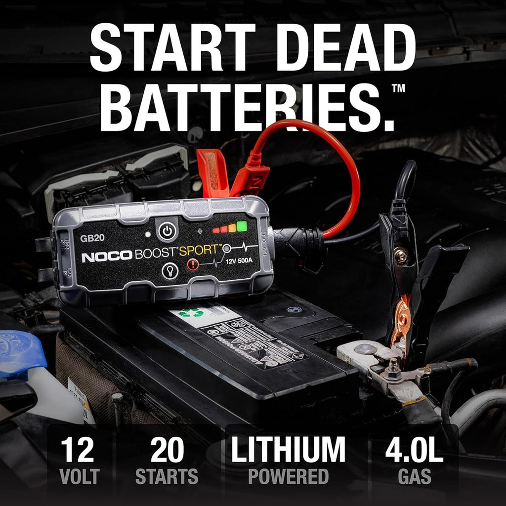NOCO GB20 500A Jump Starter