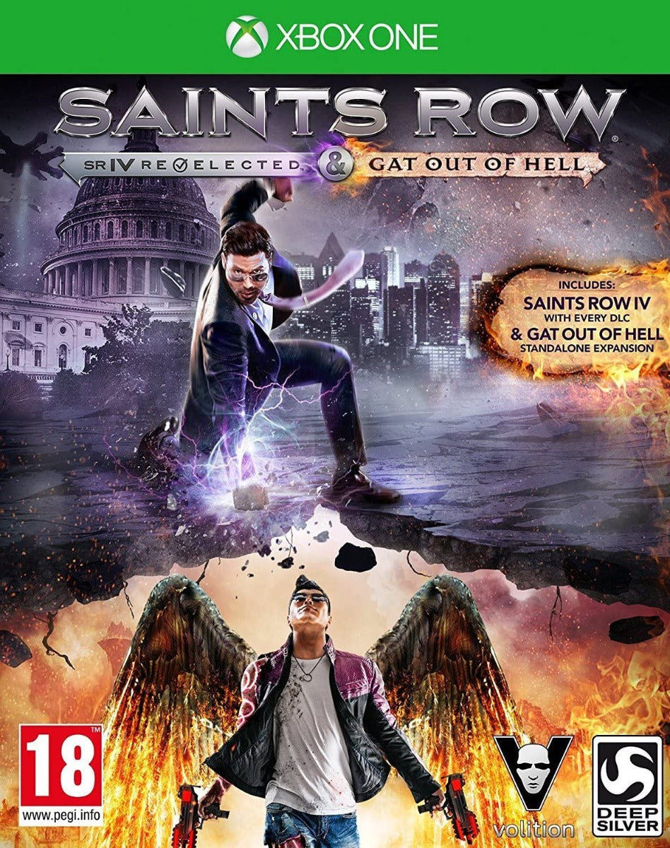 Saints Row IV Re-Elected and Saints Row: Gat Out of Hell - Xbox One - Instant Digital Download