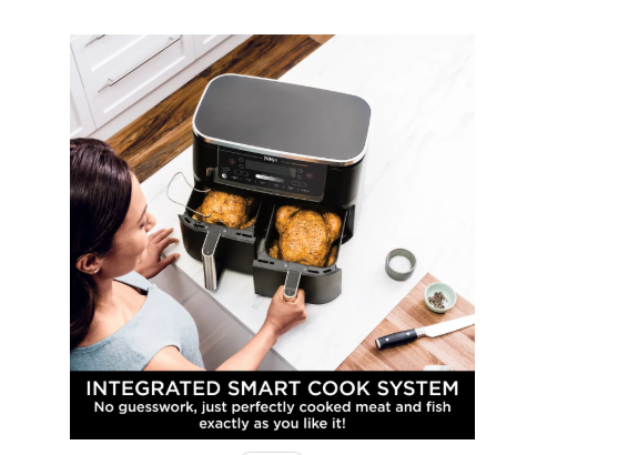 Ninja Foodi Max Dual Zone AF451UK Air Fryer - Black