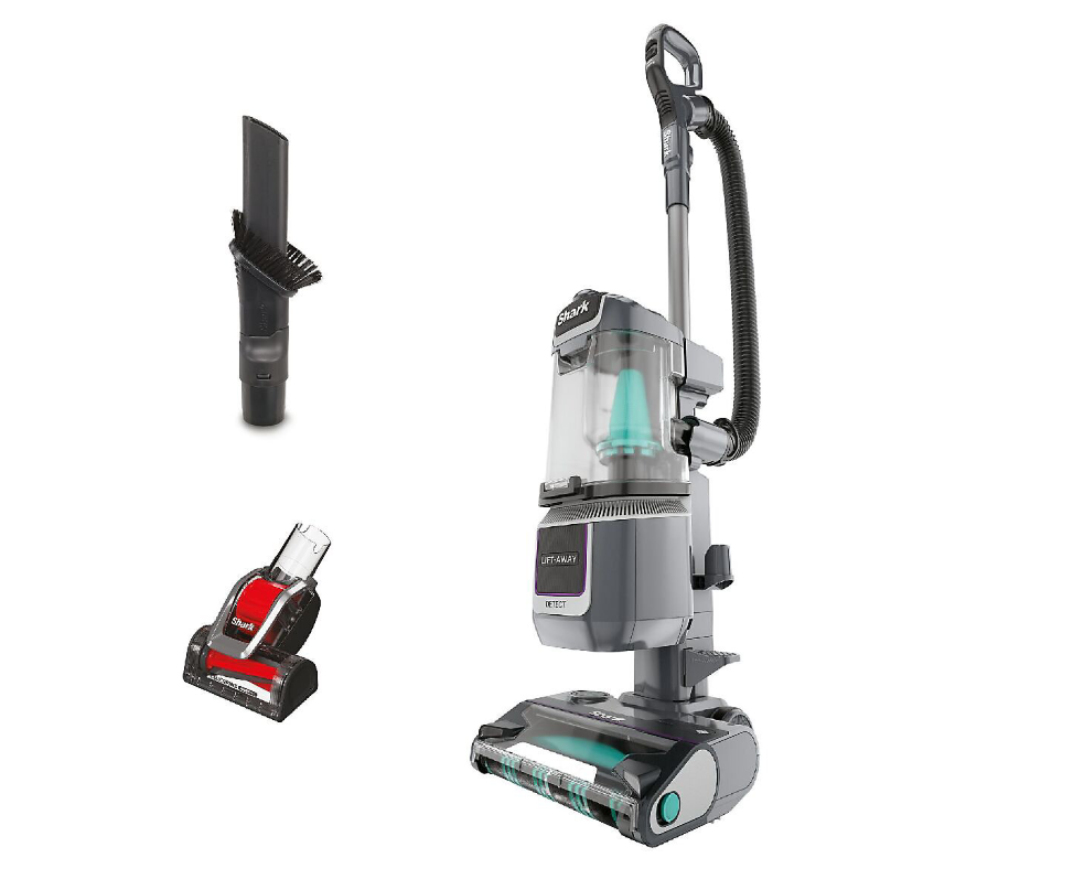 Shark Detect Corded Upright Vacuum Cleaner Graphite Grey LA450UKT