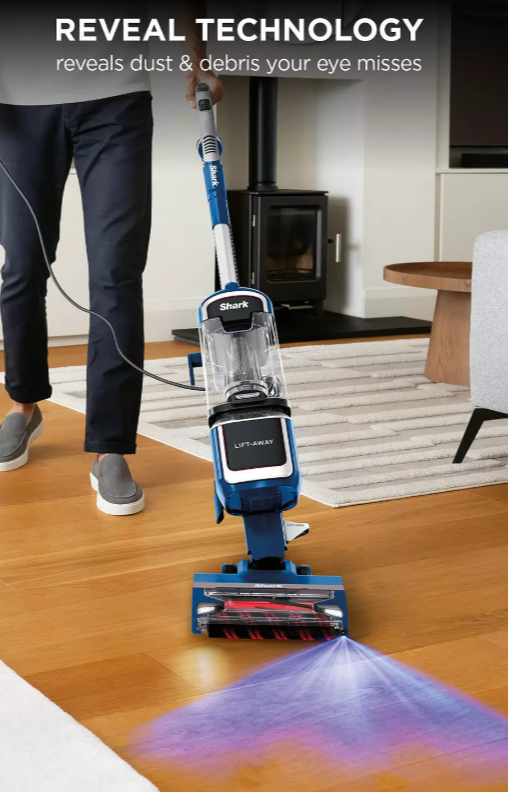 Shark Duo Clean Pet LA400UKT Upright Vacuum Cleaner Blue / Grey