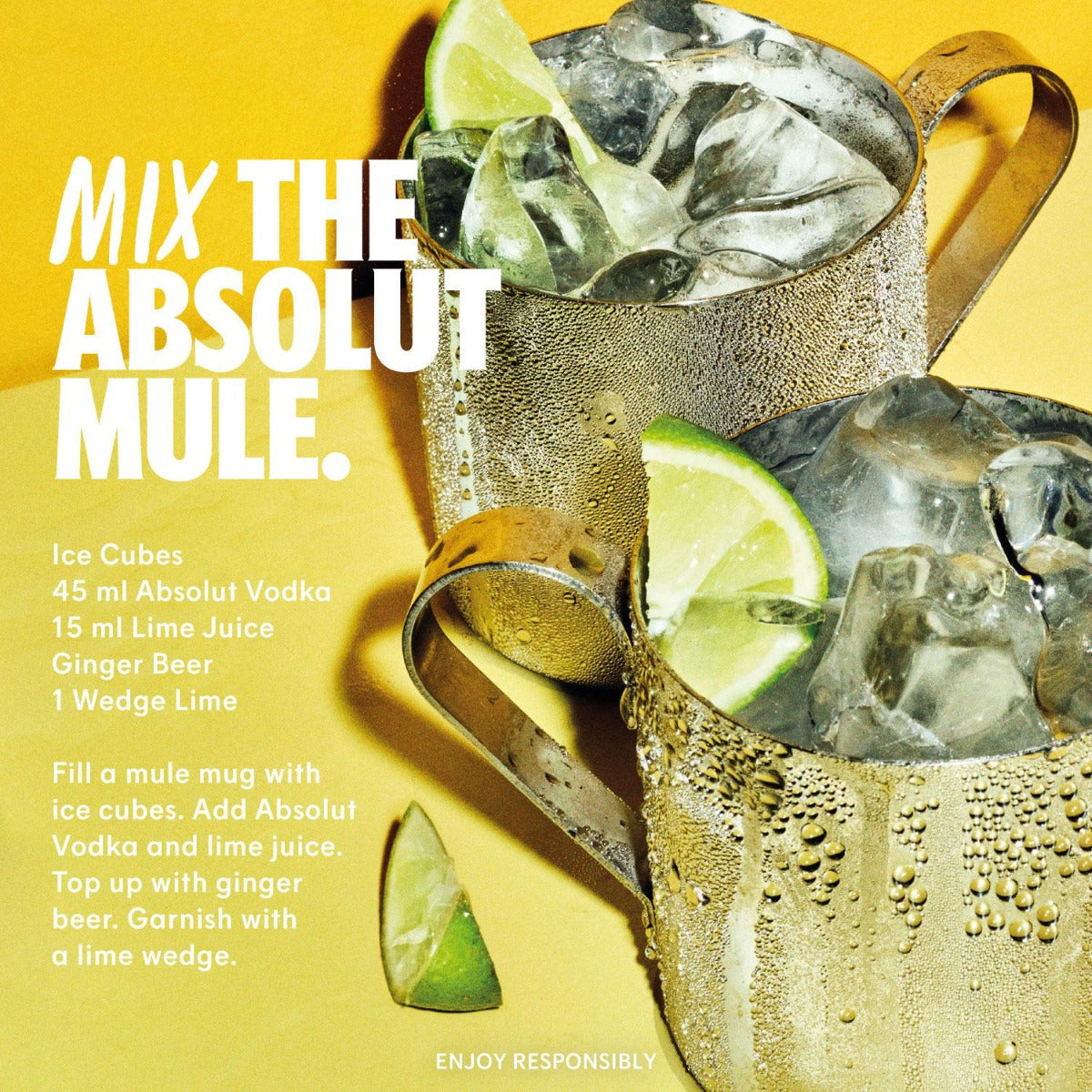 Absolut Blue Original Swedish Vodka 1L