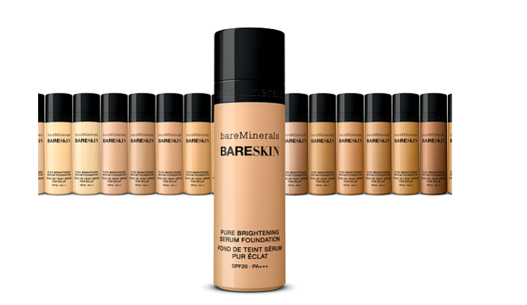 Bare-Minerals Bareskin Pure Brightening Serum Foundation SPF 20 30ml - Shade : Bare Shell