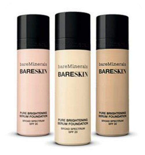 Bare-Minerals Bareskin Pure Brightening Serum Foundation SPF 20 30ml - Shade : Bare Shell