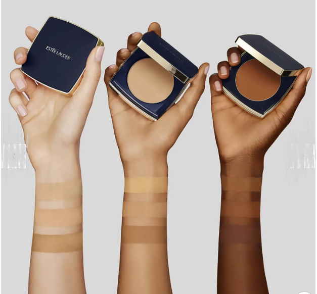 Estée Lauder Double Wear Stay-in-Place Matte Powder Foundation SPF10 12g - Shade : 1W0 Warm Porcelain