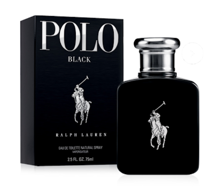 Polo Ralph Lauren Black Eau De Toilette Natural Spray 75ml